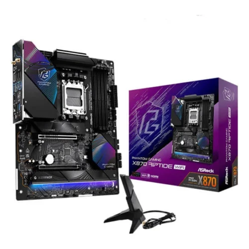 ASRock Phantom Gaming X870 Riptide WiFi AM5 ATX Motherboard