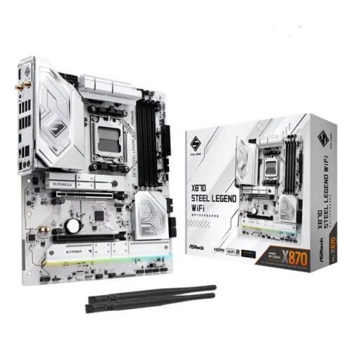 ASRock X870 Steel Legend WiFi AM5 ATX Motherboard
