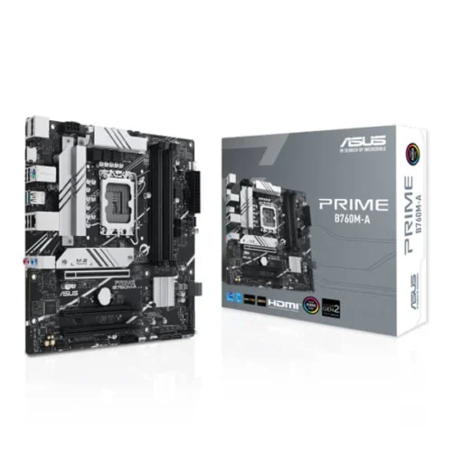 Asus Prime B760M-A Lga1700 Micro Atx Motherboard (PRIME B760M-A)