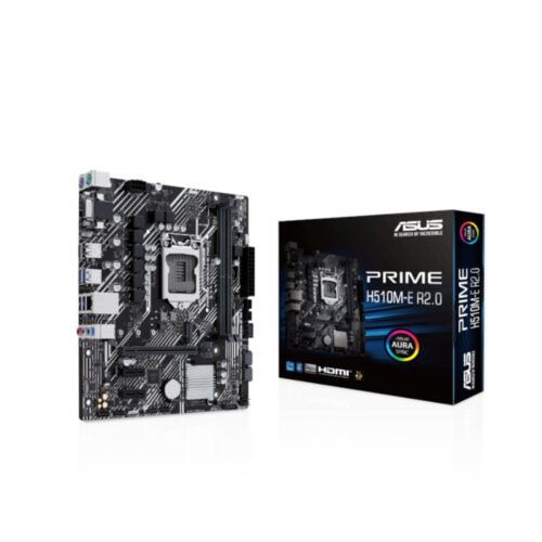 Asus Prime H510M-E R2.0 Lga1200 Micro Atx Motherboard (PRIME H510M-E R2.0)