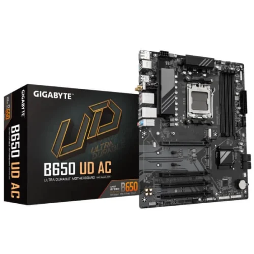 Gigabyte B650 UD AC WiFi AM5 ATX Motherboard (B650-UD-AC)