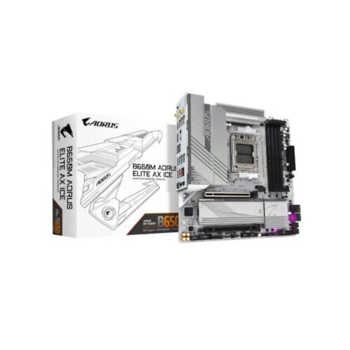 Gigabyte B650M Aorus Elite Ax Ice Am5 Micro Atx Motherboard