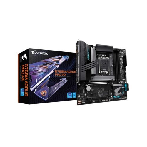 Gigabyte B760M Aorus Pro Ax Lga1700 Micro Atx Motherboard (B760M-AORUS-PRO-AX)