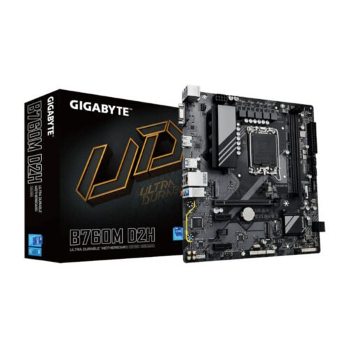 Gigabyte B760M D2H Lga1700 Micro Atx Motherboard (B760M D2H)
