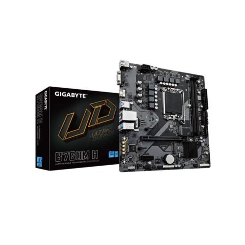 Gigabyte B760M H Lga1700 Micro Atx Motherboard (B760M H)