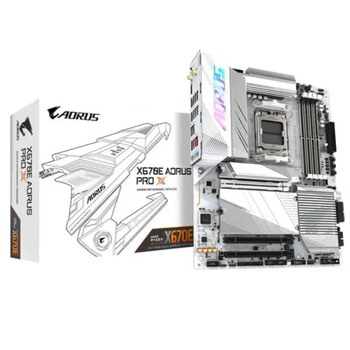 Gigabyte X670E Aorus Pro X Wi-Fi DDR5 Motherboard (X670E-AORUS-PRO-X)