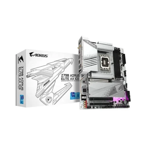 Gigabyte Z790 Aorus Elite Ax Ice Ddr5 Motherboard (Z790-AORUS-ELITE-AX-ICE)