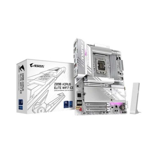 Gigabyte Z890 Aorus Elite WiFi7 Ice LGA1851 ATX Motherboard