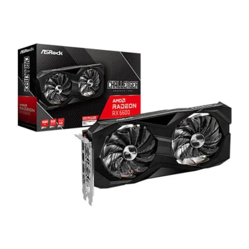 ASRock RX 6600 Challenger D 8GB Gaming Graphics Card (RX6600-CLD-8G)