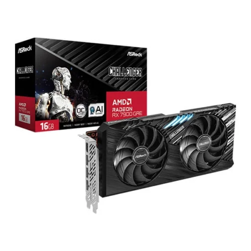 ASRock RX 7900 GRE Challenger OC 16GB Graphics Card (RX7900GRE-CL-16GO)