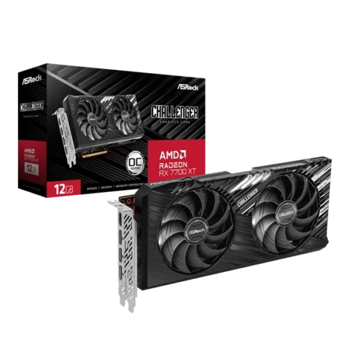 AsRock Rx 7700 Xt Challenger Oc 12Gb Graphics Card (RX7700XT-CL-12GO)