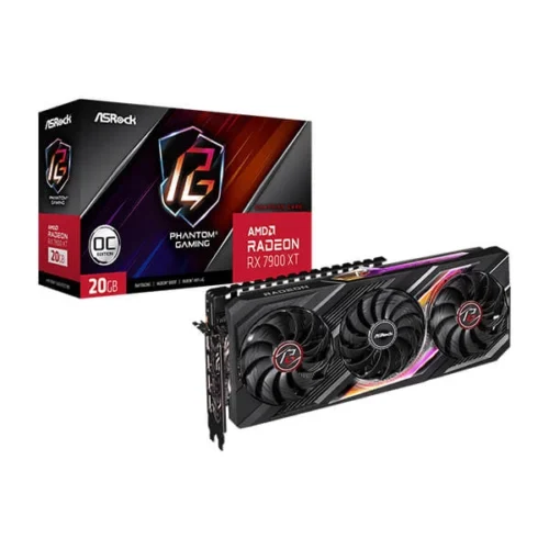 AsRock Rx 7900 Xt Phantom Gaming Oc 20Gb Graphics Card (RX7900XT-PG-20GO)