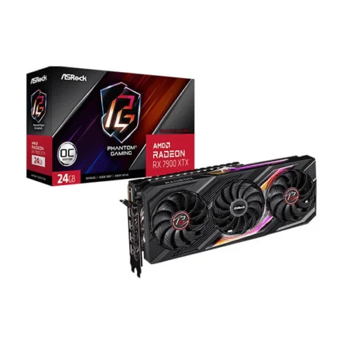 Asrock Rx 7900 Xtx Phantom Gaming Oc 24Gb Graphics Card (RX7900XTX-PG-24GO)