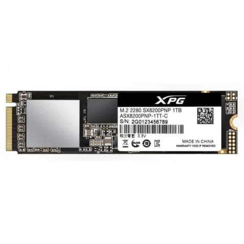 Adata Xpg SX8200 Pro 1Tb M.2 Nvme Gen3 Internal Ssd (ASX8200PNP-1TT-C)