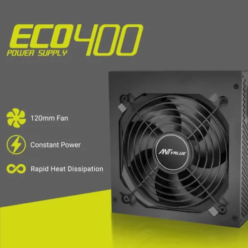 Ant Value ECO400 400 Watt Power Supply (ECO400)