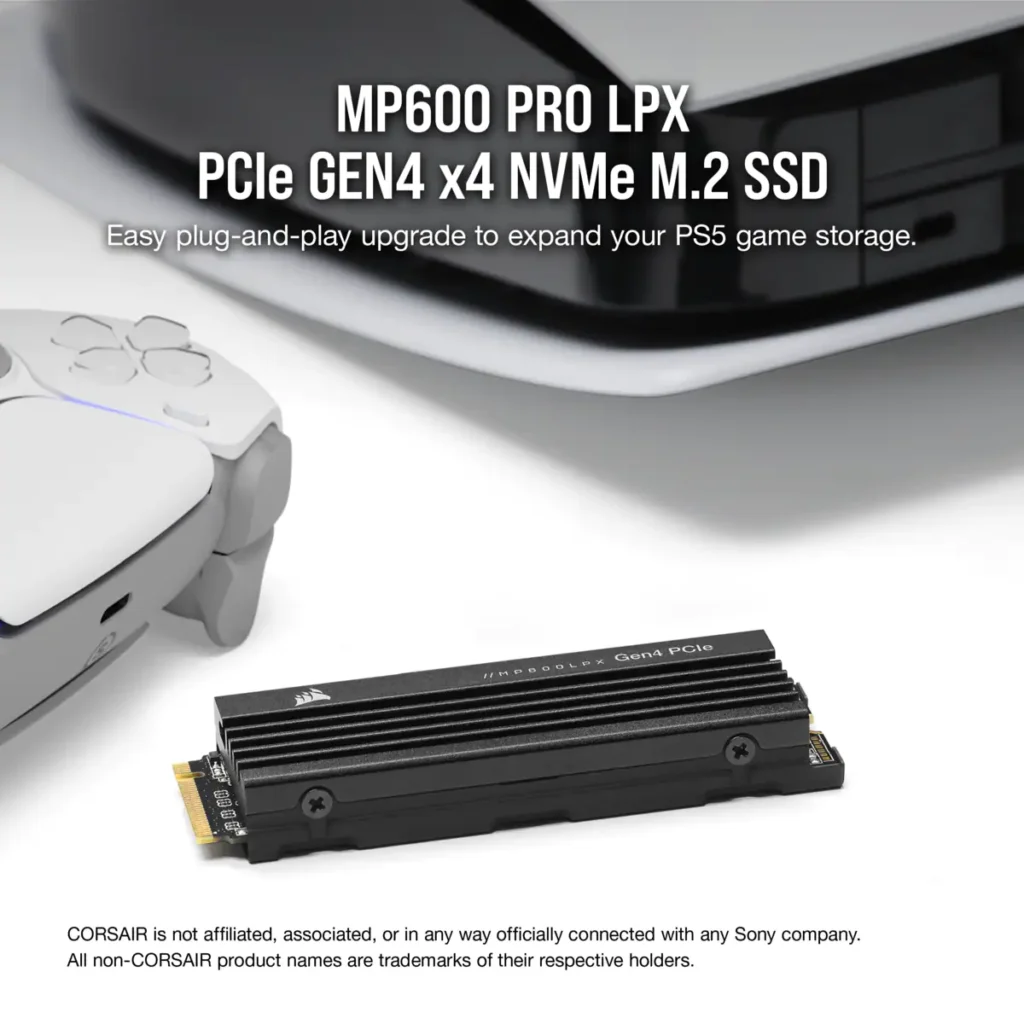 Corsair Mp600 Pro Lpx 4Tb Pcie Gen4 Nvme M.2 Internal Ssd (CSSD-F4000GBMP600PLP) - Image 4
