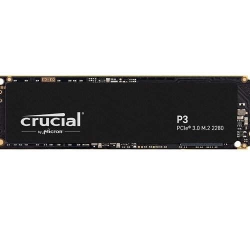 Crucial P3 4Tb Nvme M.2 Gen 3.0 Internal Ssd (CT4000P3SSD8)