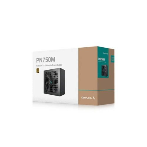 Deepcool PN750M 750 Watt 80 Plus Gold Power Supply Black (R-PN750M-FC0B-IN)