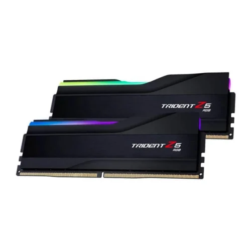 G.Skill Desktop Ram Trident Z5 RGB Series 64GB (32GBx2) DDR5 6000MHz Matte Black( F5-6000J3636F32GX2-TZ5RK)