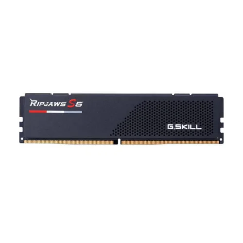 GSkill Ripjaws S5 16Gb (16Gbx1) DDR5 6000Mhz Desktop Ram (Matte Black) (F5-6000J3648D16GX1-RS5K)