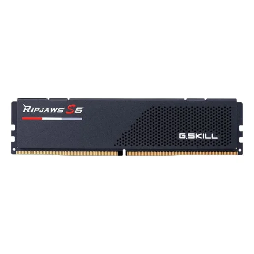 GSkill Ripjaws S5 32Gb (32Gbx1) DDR5 6000Mhz Desktop Ram (Matte Black) (F5-6000J3238G32GX1-RS5K)