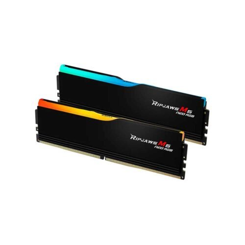 GSkill Ripjaws M5 Neo RGB 32Gb (16Gbx2) DDR5 6000Mhz Desktop Ram Matte Black (F5-6000J3648D16GX2-RM5NRK)