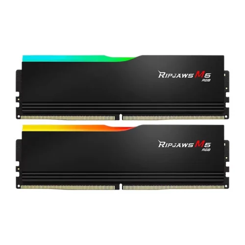 GSkill Ripjaws M5 RGB 64GB (32GBx2) DDR5 6000MHz Desktop RAM Matte Black (F5-6000J3238G32GX2-RM5RK)