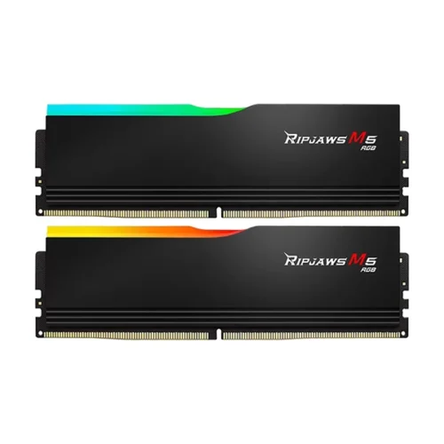 GSkill Ripjaws M5 Rgb 32Gb (16Gbx2) Ddr5 5200Mhz Desktop Ram (Matte Black) (F5-5200J4040A16GX2-RM5RK)