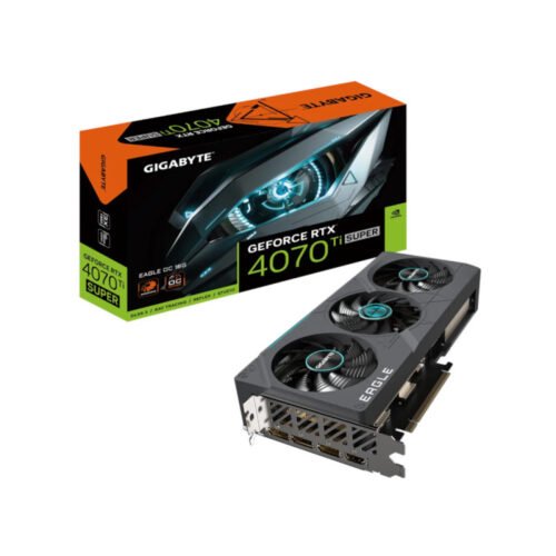 Gigabyte Rtx 4070 Ti Super Eagle Oc 16Gb Gddr6X Graphics Card (GV-N407TSEAGLE-OC-16GD)