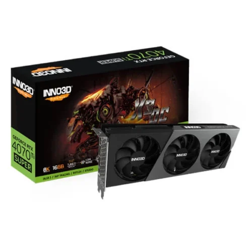 Inno3d RTX 4070 Ti Super X3 OC 16GB GDDR6X Graphics Card (N407TS3-166XX-186158N)