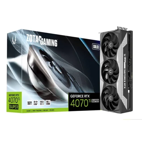 Zotac RTX 4070 Ti Super Solid 16GB Gaming Graphics Card (ZT-D40730R-10P)