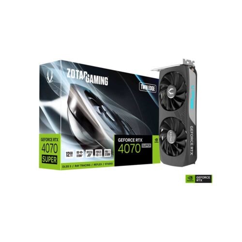 Zotac Rtx 4070 Super Twin Edge 12Gb Gddr6X Graphics Card (ZT-D40720E-10M)