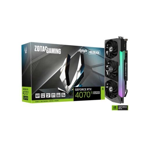 Zotac Rtx 4070 Ti Super Amp Holo 16Gb Gddr6X Graphics Card (ZT-D40730F-10P)