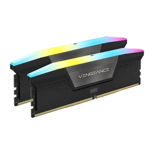 Corsair Vengeance Rgb 64Gb Ddr5 (2x32Gb) 5600Mhz CL40 Desktop Ram Gray (CMH64GX5M2B5600Z40K)
